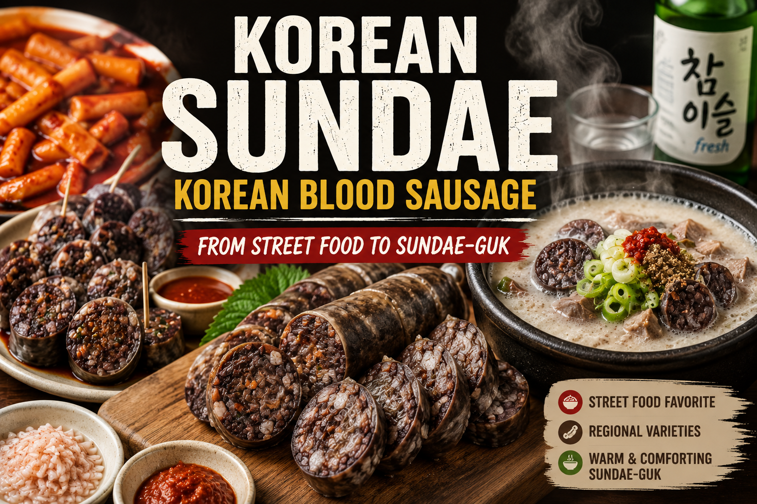 Sundae: Korean Blood Sausage, Street Food & the Soul of Sundae-guk