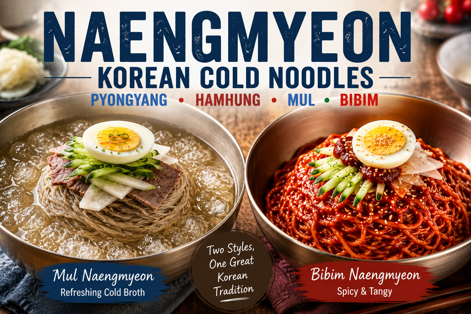 Naengmyeon: Korean Cold Noodles Explained — History, Types & How to Eat It