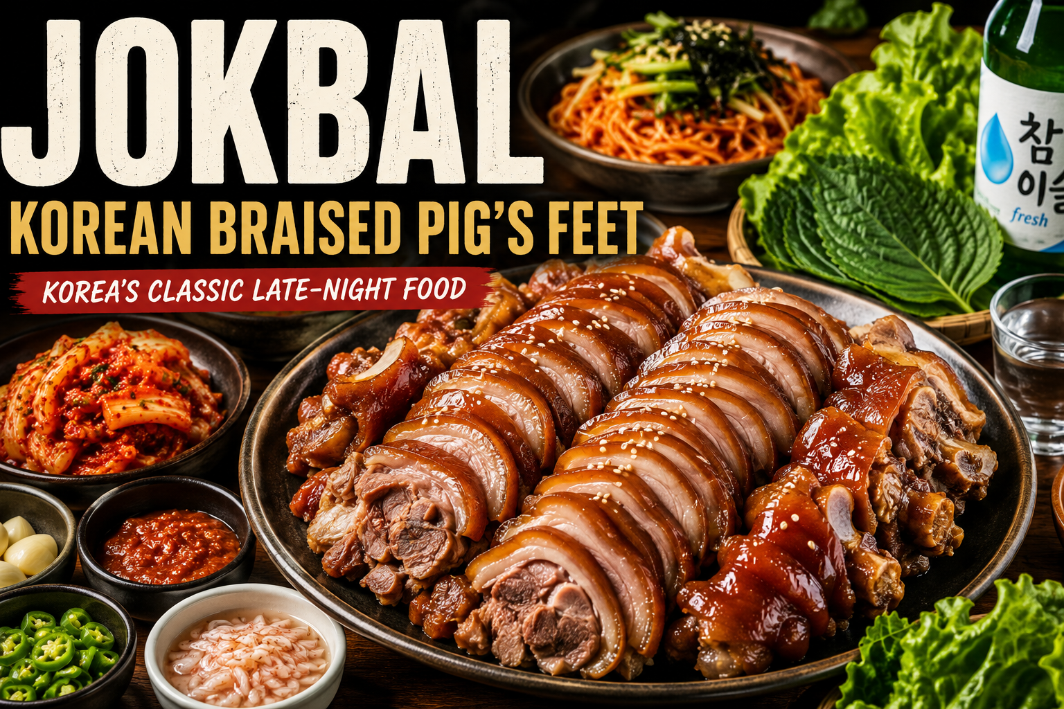 Jokbal: Why Koreans Love Braised Pig’s Feet as a Late-Night Meal