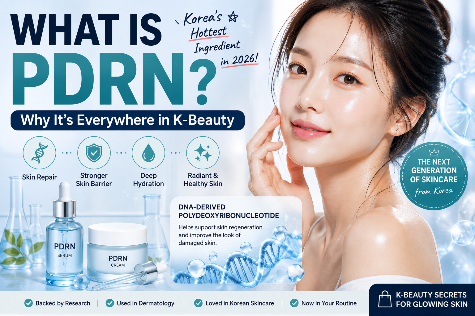 What Is PDRN? Why Korea’s Hottest Skincare Ingredient Is Everywhere in 2026