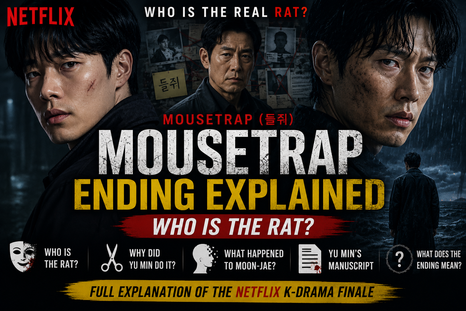 Mousetrap K-Drama Ending Explained: Who Is The Rat?
