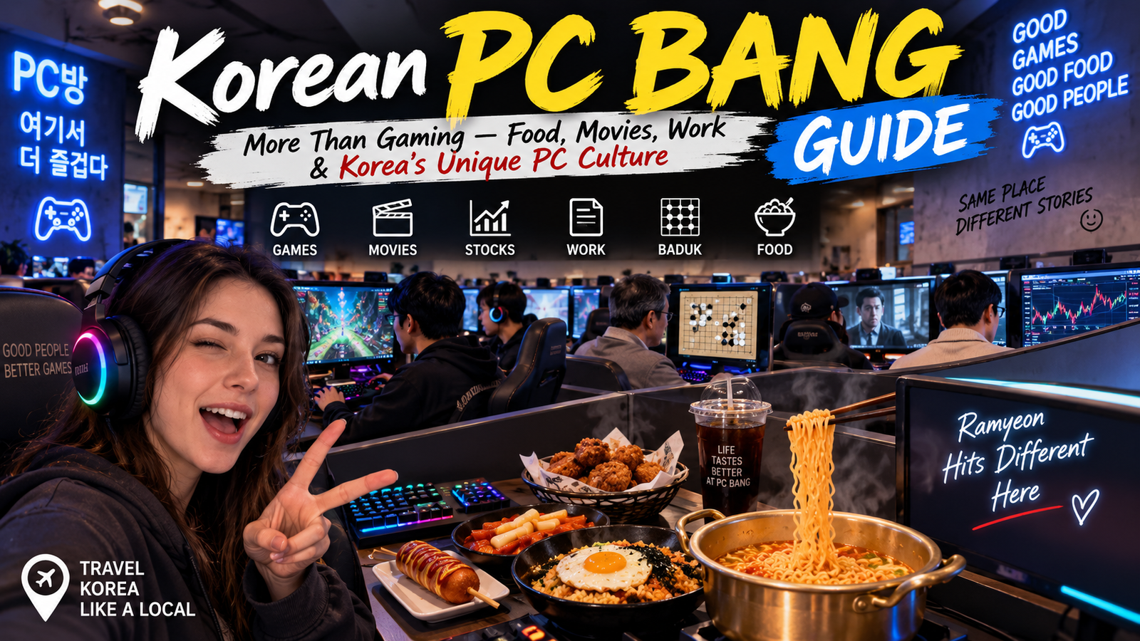 Korean PC Bang Guide: More Than Gaming — Food, Movies, Work & Korea’s Unique PC Culture