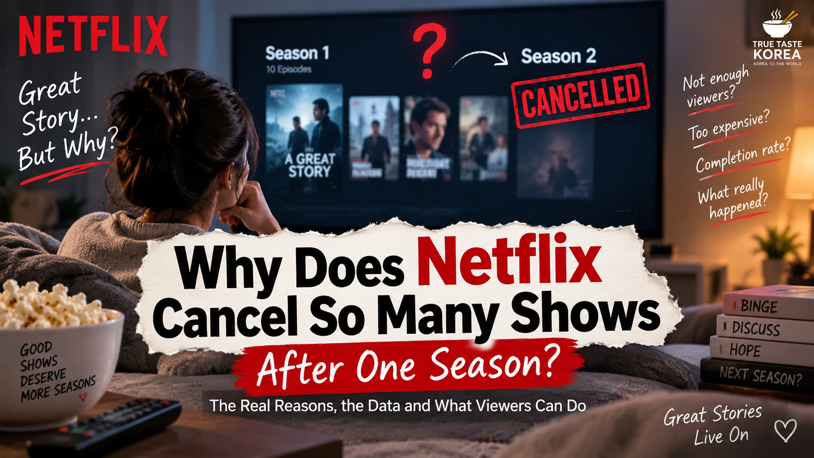 Why Does Netflix Cancel So Many Shows After One Season?