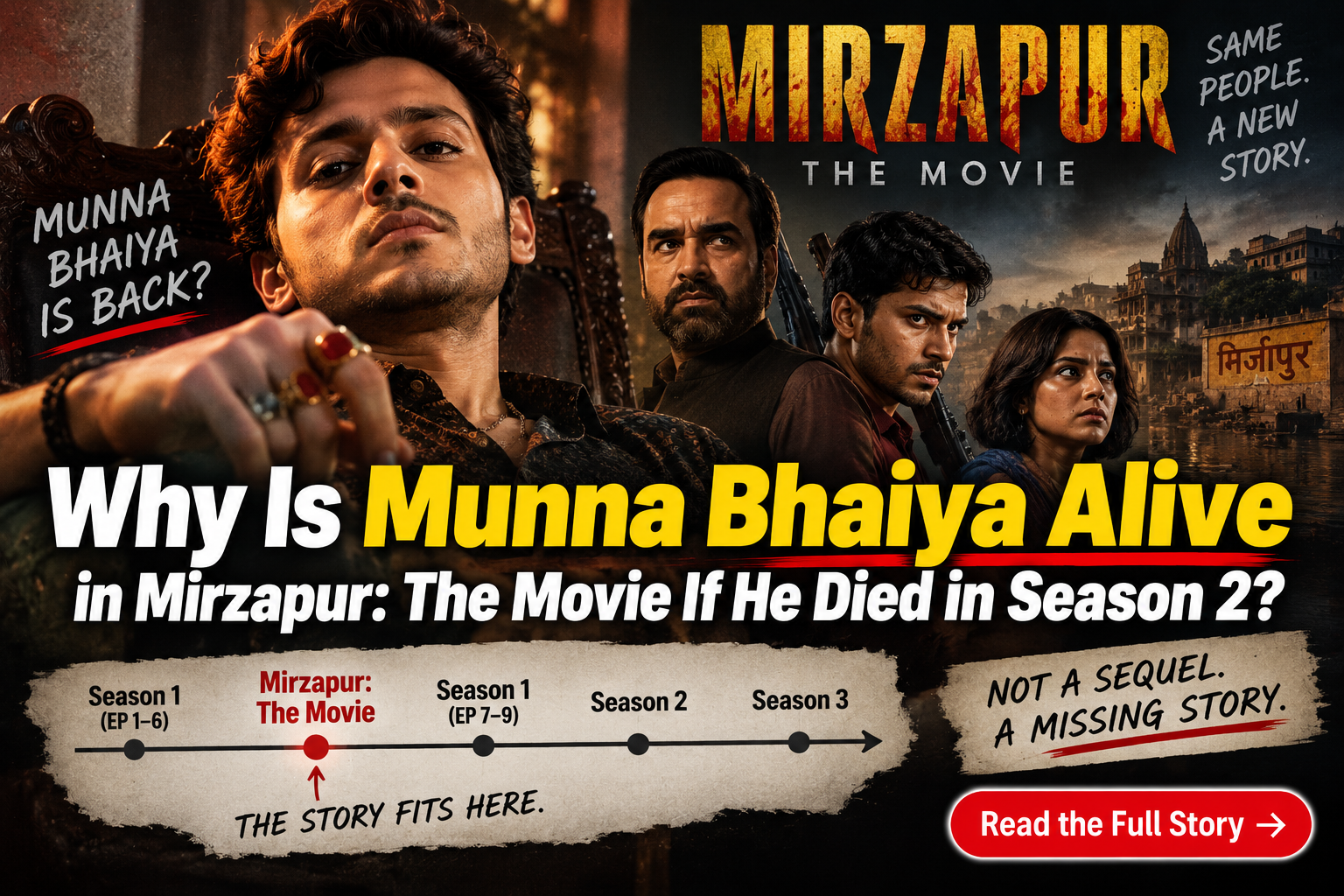 Who Was Shot at the End of Mirzapur: The Movie? The Post-Credit Scene Explained